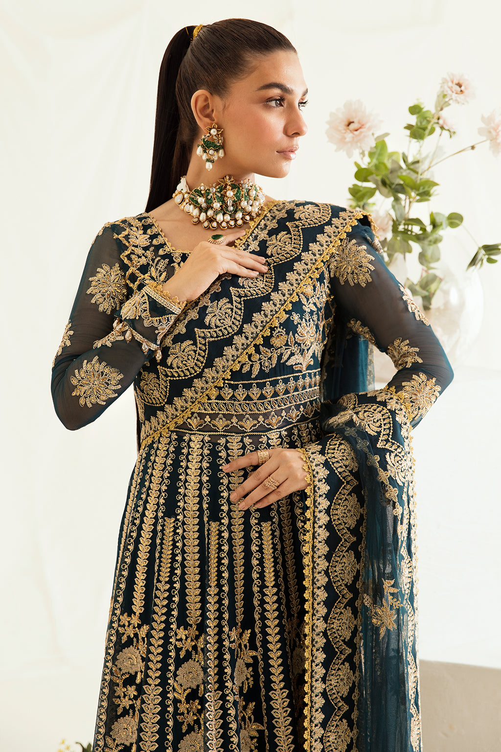 luxury wedding dress