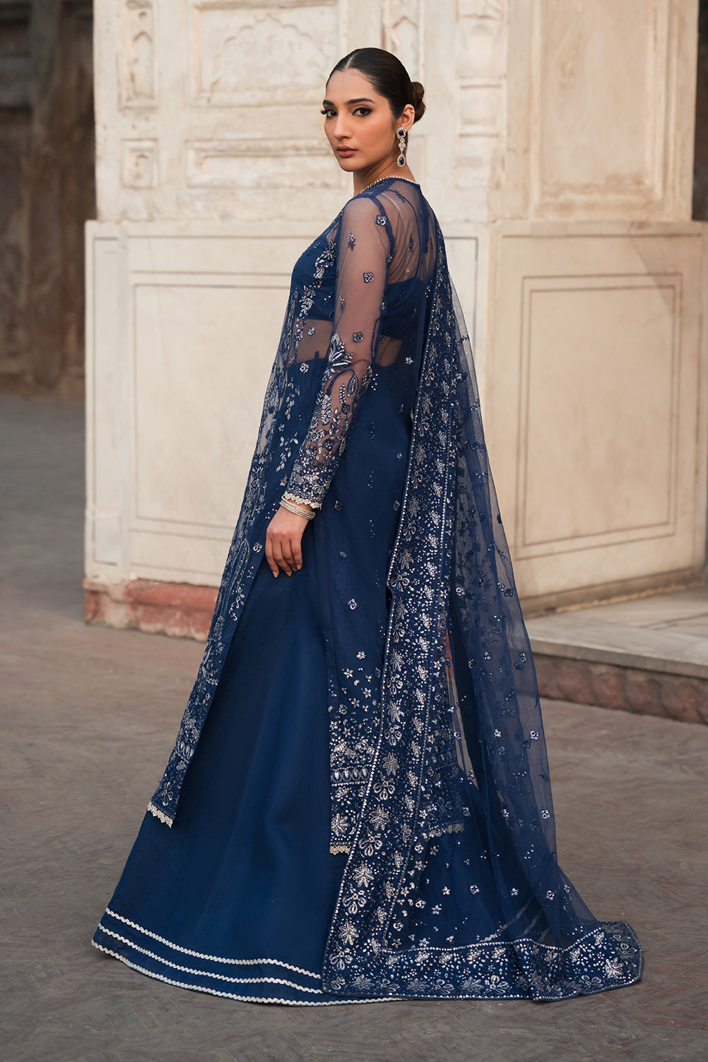 EMBROIDERED dress