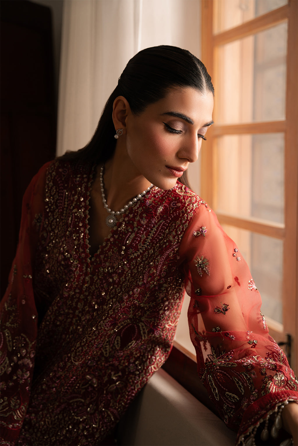 Embroidered dress