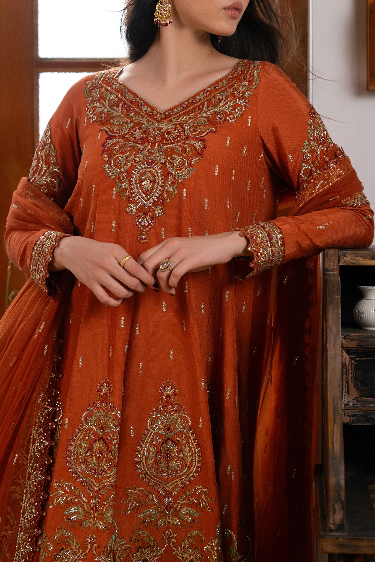 stitched formal dresses Pakistan