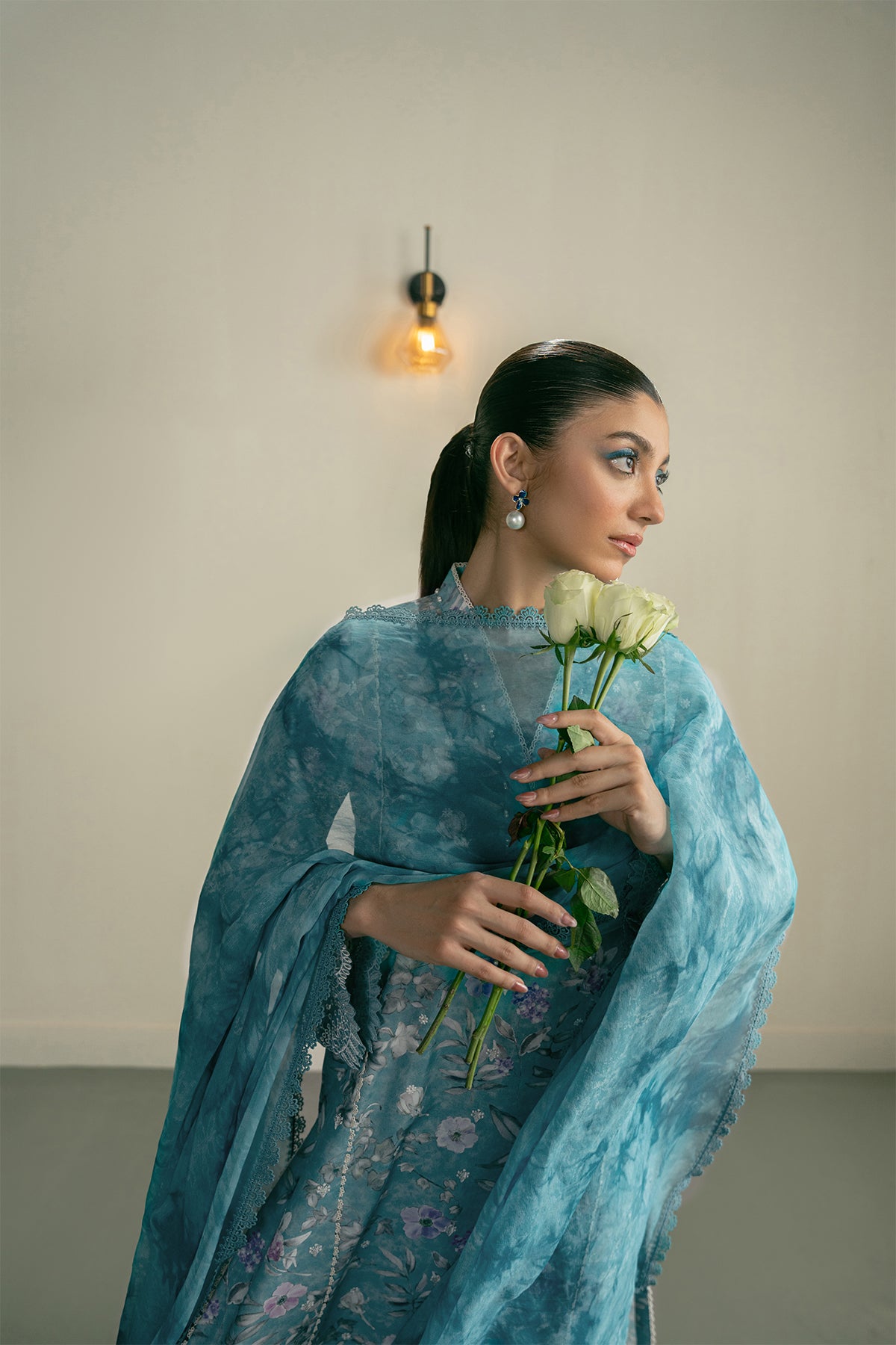 embroidered lawn suit
