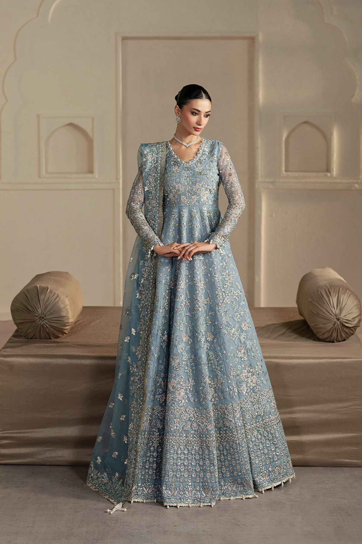 Fursat Organza Formal Dress 2025 – Ayzel Wedding Outfit