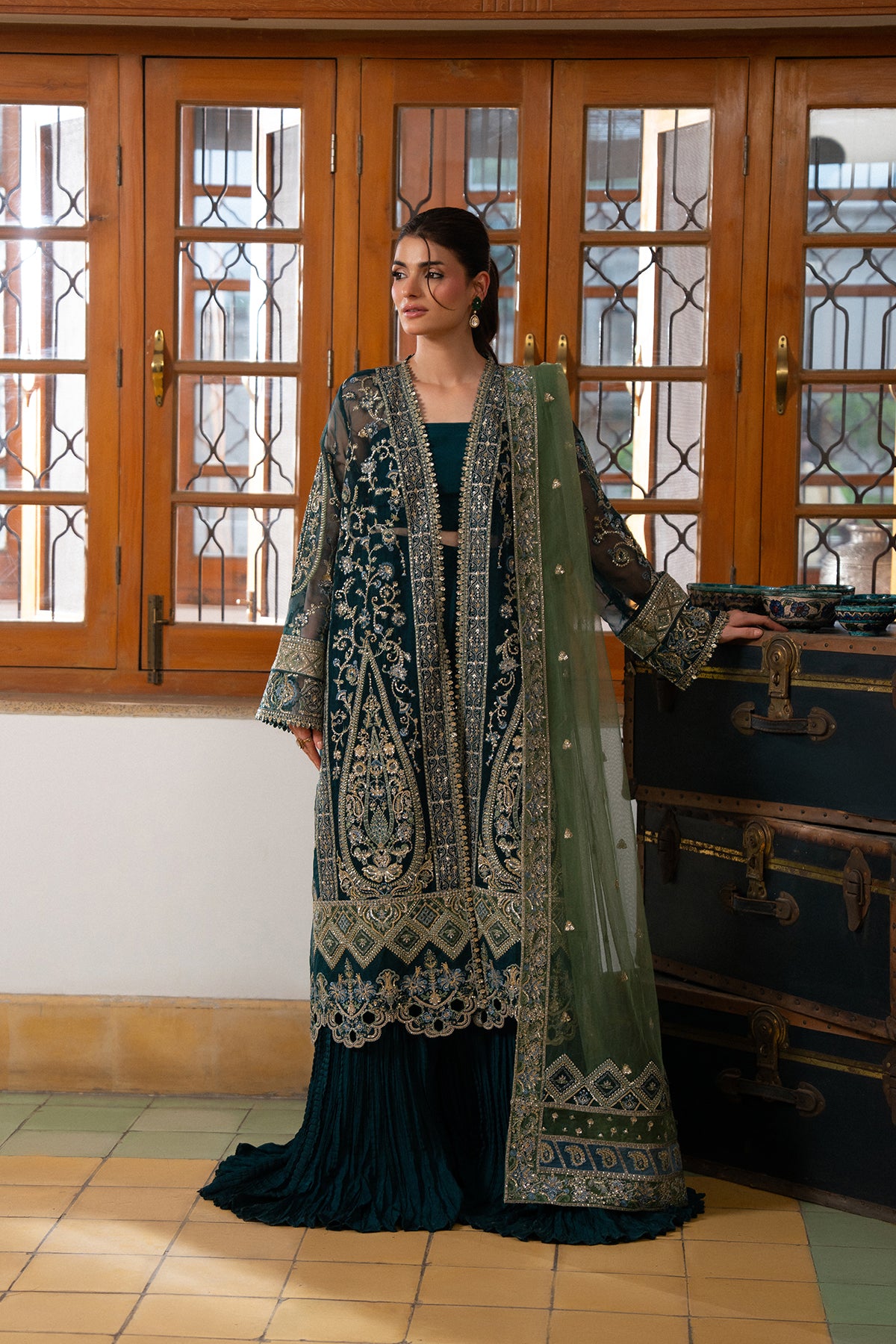 embroidered formal dresses