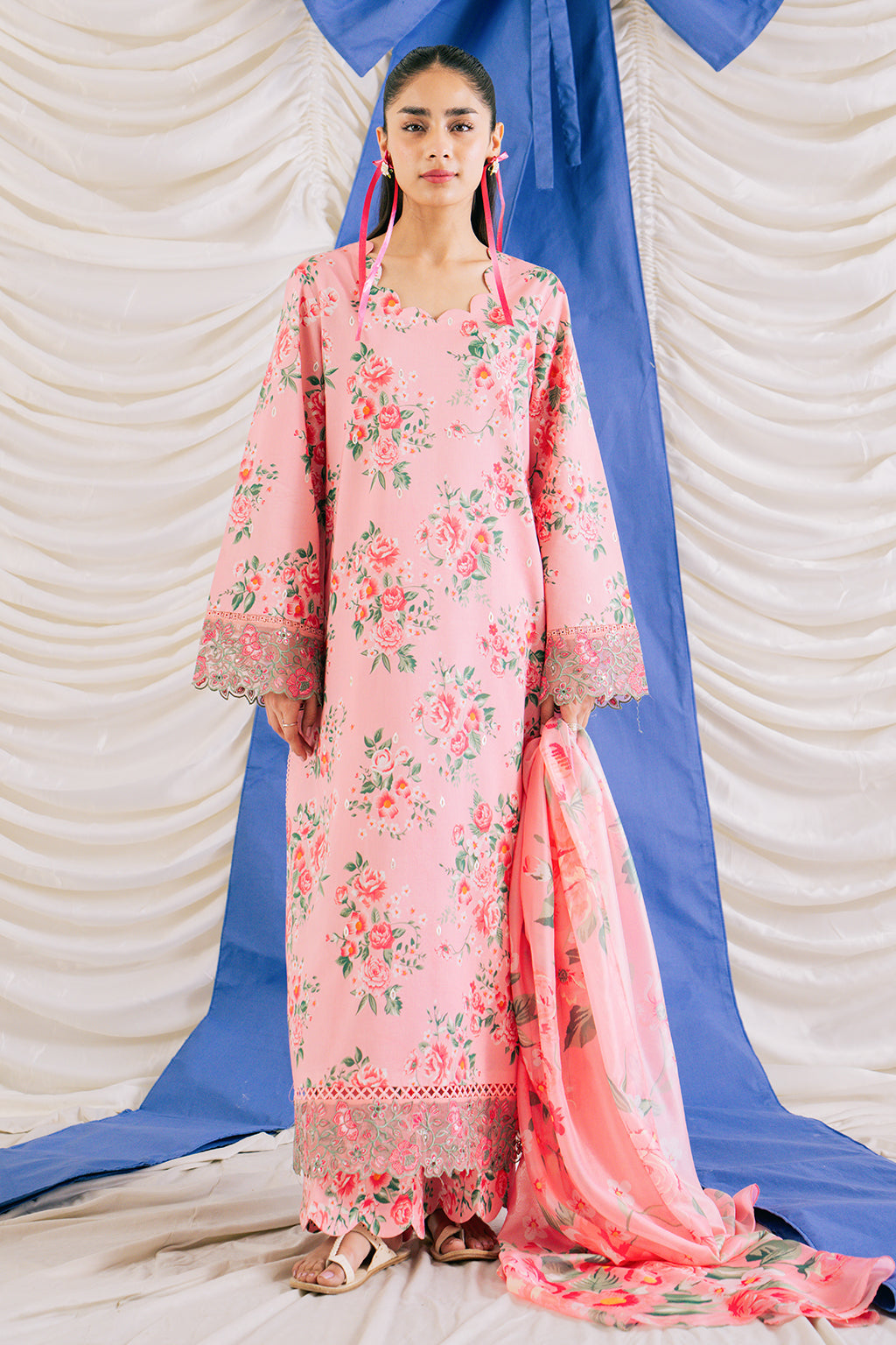 lawn embroidered dresses